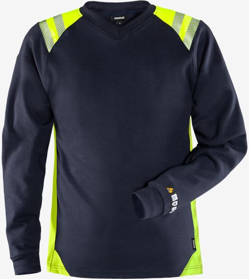 Flamestat långärmad T-shirt 7358 TFL, dam Fristads Medium