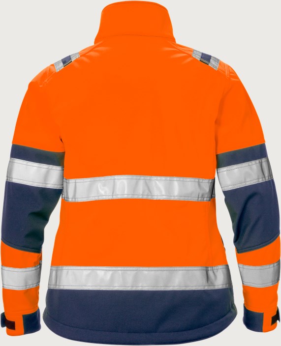 High vis softshelljack dames klasse 2 4183 WYH 4 Fristads
