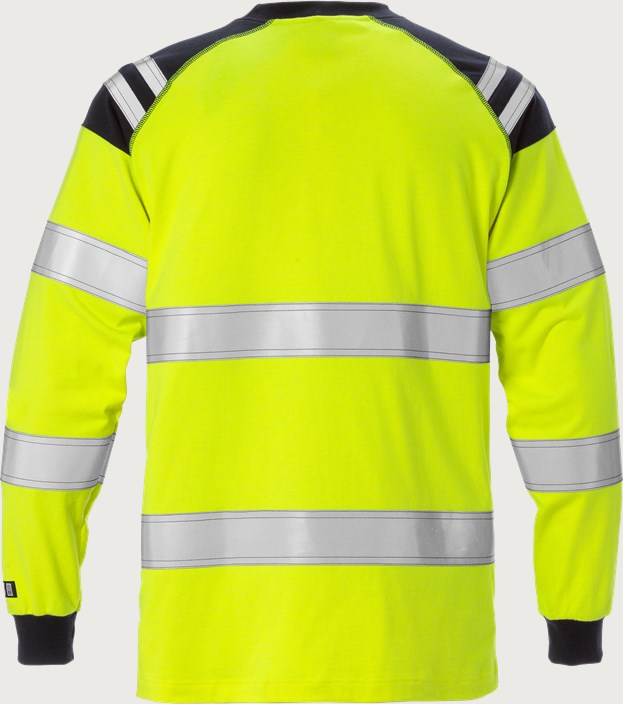 Flamstat high vis langærmet T-shirt kl.3 7077 TFLH 3 Fristads