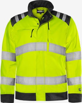 High vis Green jacket class 3 4067 GPLU Fristads Medium