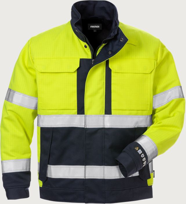 Flame high vis winter jacket class 3 4588 FLAM Fristads Medium