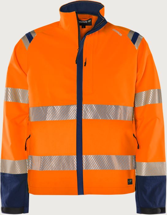 High vis Green stretch jacket class 3 4647 GSTP Fristads Medium