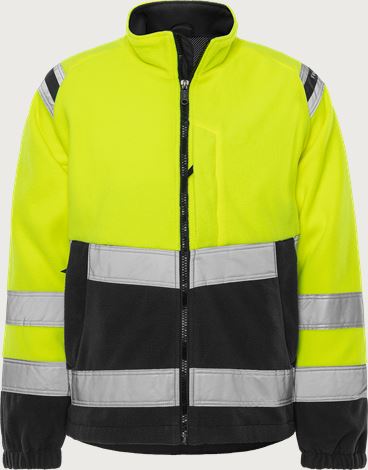 High vis szélálló polárdzseki cl 3 4041 FE Fristads Medium