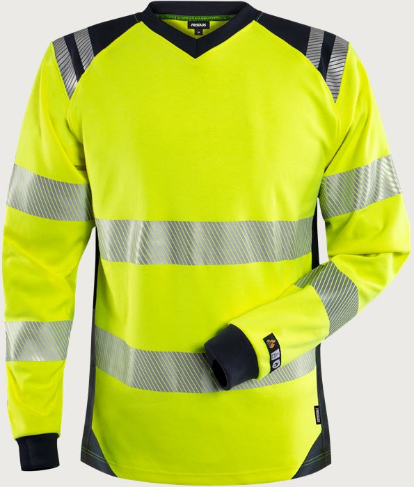Flamestat high vis T-shirt dame kl.3 TFL Fristads Medium