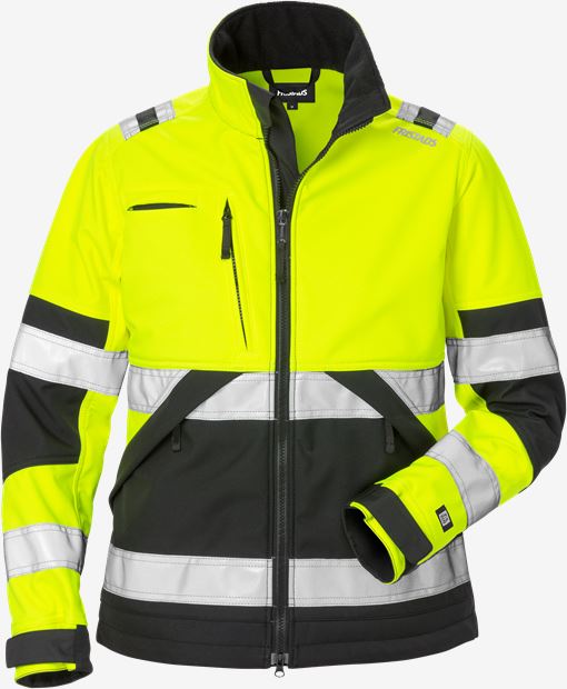 High vis softshell takki naisten lk 2 4183 WYH Fristads Medium
