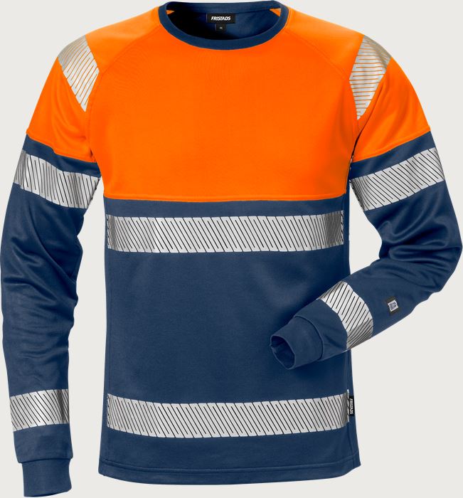 High vis langærmet t-shirt kl.1 7519 Fristads Medium