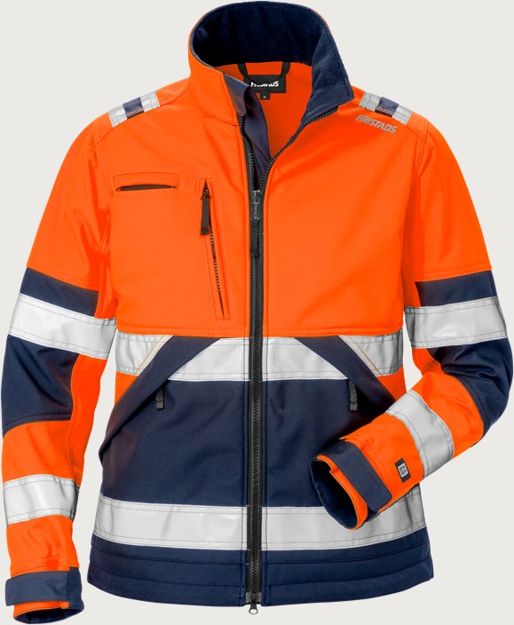 High vis softshelljack dames klasse 2 4183 WYH 3 Fristads