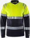 Flamestat high vis t-shirt met lange mouwen klasse 1 7107 TFL