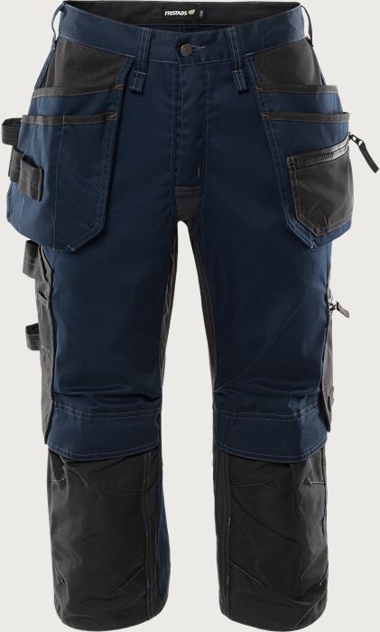 Green řemeslnické strečové pirátské kalhoty 2903 GWM Fristads Medium