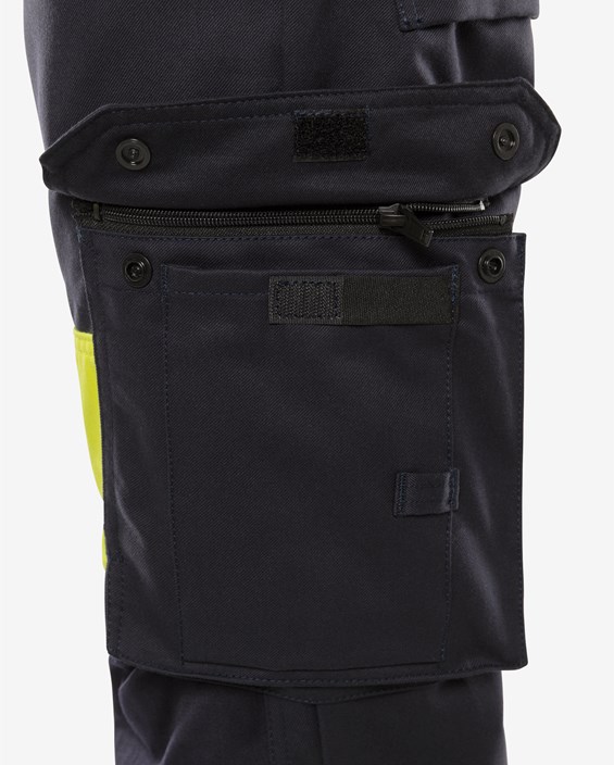 Flamestat high vis bukser dame kl.1 2776 ATHS 6 Fristads