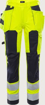 Flamestat high vis bukser dame kl.2 2775 ATHS Fristads Medium