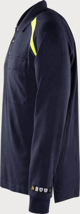 Koszulka polo z długim rękawem Flamestat 784 PFLA 3 Fristads