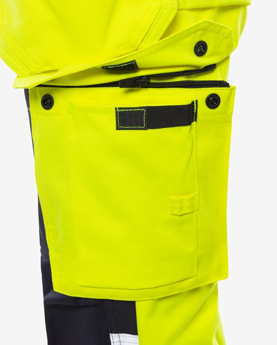 Flamestat high vis bukser dame kl.2 2775 ATHS 5 Fristads