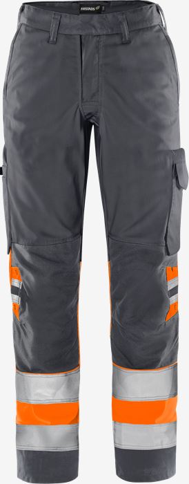 High vis Green housut naisten LK 1 2652 GPLU Fristads Medium