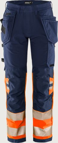 Pantaloni craftsman stretch Green High Vis CL. 1 2643 GSTP Fristads Medium