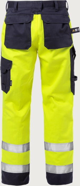 Flame high vis bukser kl.2  2585 FLAM 2 Fristads