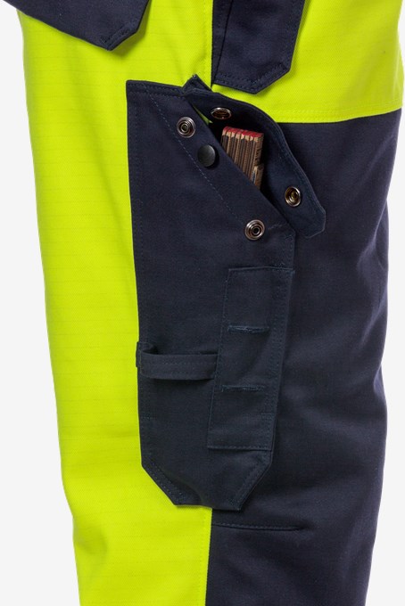 Výstražné zimní kalhoty s ochranou proti plamenům tř. 2 2588 FLAM 5 Fristads