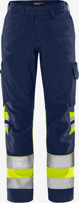 High vis Green housut naisten LK 1 2652 GPLU Fristads Medium