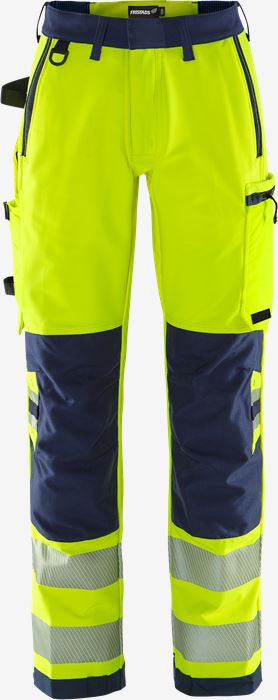 High vis Green stretch housut naisten lk 2 2665 GSTP Fristads Medium