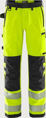 Pantaloni stretch Green High Vis CL.2 2645 GSTP  Fristads Medium