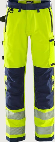 Pantaloni stretch Green High Vis CL.2 2645 GSTP  Fristads Medium