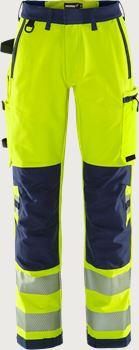 High vis Green stretchbukser dame klasse 2 2665 GSTP Fristads Medium