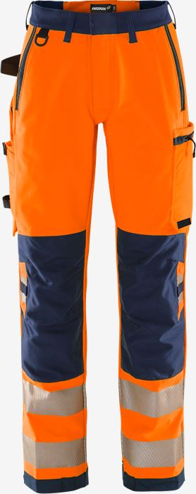 High vis Green stretch housut naisten lk 2 2665 GSTP Fristads Medium