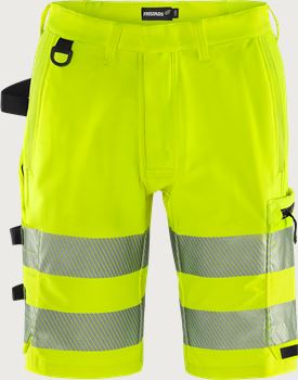 HiVis Green stretchshorts klasse 2 2648 GSTP Fristads Medium
