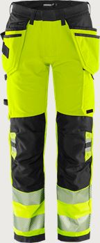 High Vis Green werkbroek stretch klasse 2 2644 GSTP Fristads Medium