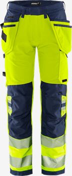 Pantalon d'artisan haute visibilité Green stretch  classe 2 2644 GSTP  Fristads Medium