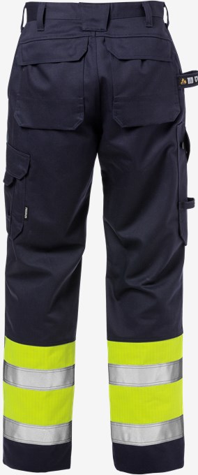 Flame high vis trousers class 1 2587 FLAM 2 Fristads