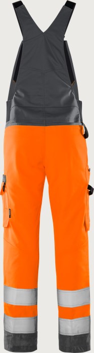 Spodnie ogrodniczki high vis klasa 2 Green 1030 GPLU 2 Fristads