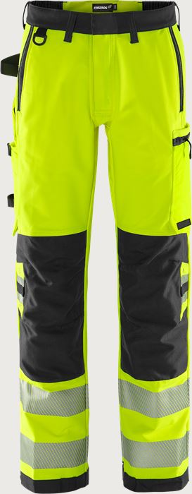 High vis Green stretch trousers class 2 2645 GSTP Fristads Medium