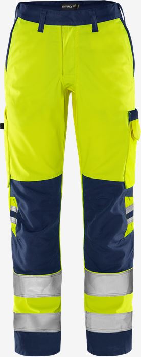 High vis Green housut naisten LK 2 2642 GPLU Fristads Medium