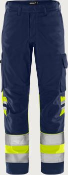 High vis Green bukser kl.1. 2649 GPLU Fristads Medium