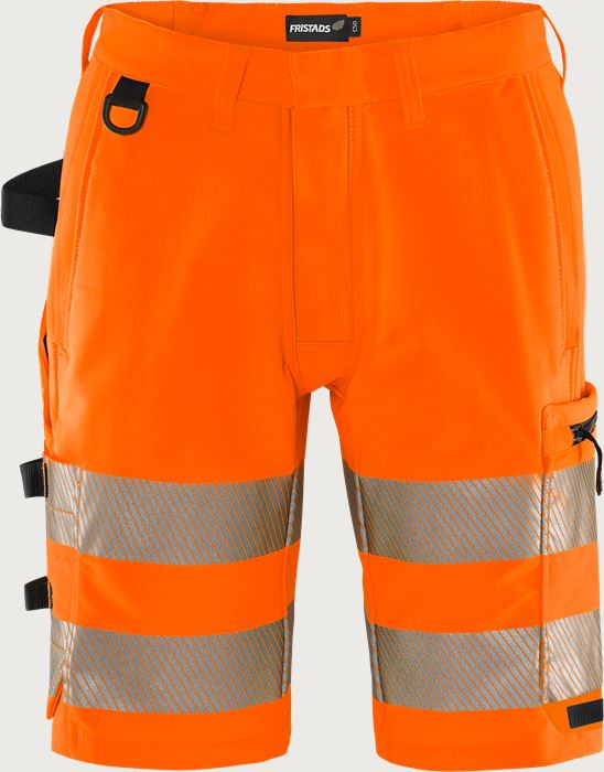 High vis Green stretch shorts class 2 2648 GSTP Fristads Medium