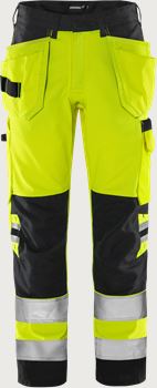 High vis Green werkbroek klasse 2 2641 GPLU Fristads Medium