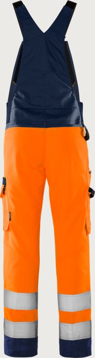 Spodnie ogrodniczki high vis klasa 2 Green 1030 GPLU 2 Fristads