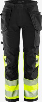Pantalon d'artisan haute visibilité Green stretch  classe 1 2643 GSTP  Fristads Medium