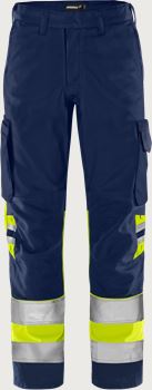 High vis Green trousers class 1 2668 GPLU Fristads Medium