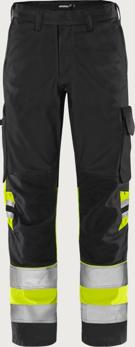 High vis Green bukser kl.1. 2649 GPLU 1 Fristads