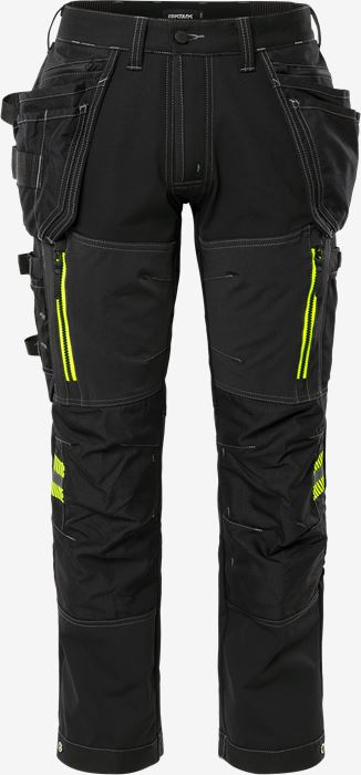 Hantverkarbyxa stretch 2569 GSTP, dam Fristads Medium