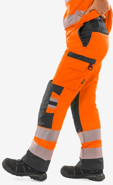 High vis Green housut naisten LK 2 2642 GPLU Fristads Medium