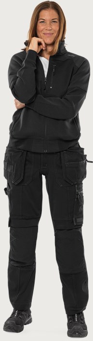 Elastyczne spodnie rzemieślnicze damskie Green 2533 GCYD 3 Fristads