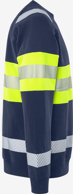 High vis sweatshirt class 1 7530 GKC 4 Fristads