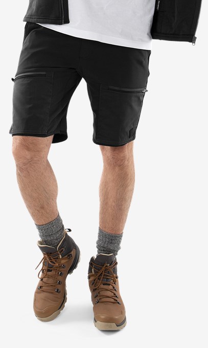 Carbon Semistretch Outdoor Shorts 3 Fristads Outdoor