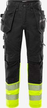 High vis craftsman stretch trousers class 1 2906 GWM  Fristads Medium