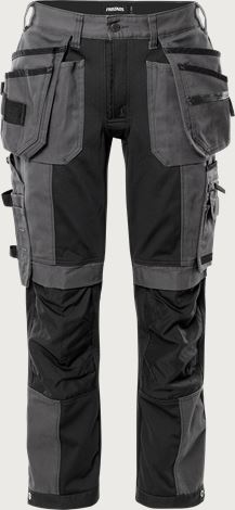 Green håndværkerbukser i stretch 2530 GCYD Fristads Medium