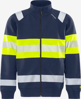 Felpa full zip High Vis. CL.1 7531 GKC Fristads Medium