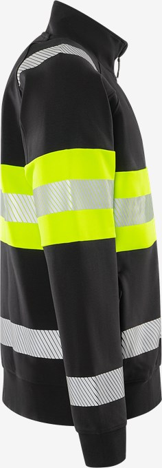 High vis sweatshirt jacket class 1 7531 GKC 4 Fristads